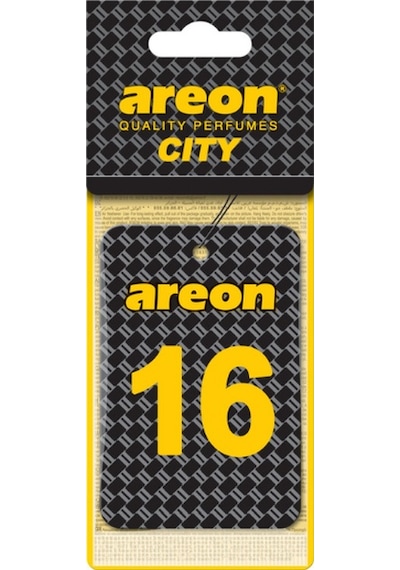 Areon City Vanilla Black 16 Oto Araç Kokusu