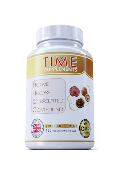 Time Supplements 500 MG Active Hexose Correlated Compound 120 Kapsül