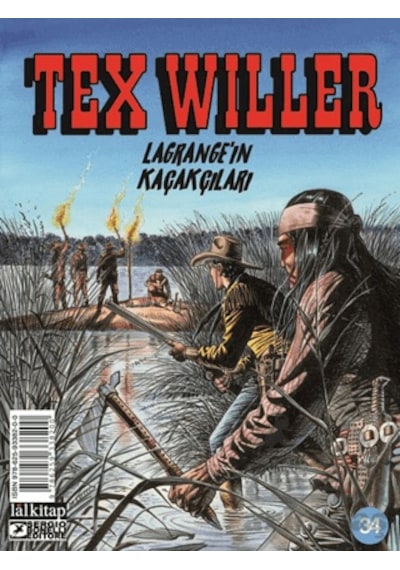 Tex Willer Sayı 34 Lal Kitap