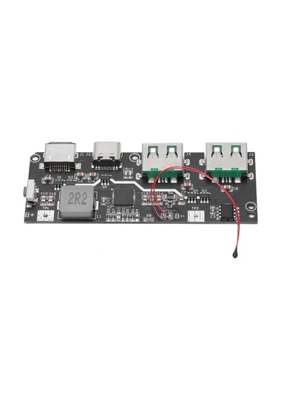 Çift Usb 5v 22.5w Ledli Micro Type-c Powerbank Hızlı Şarj Modülü