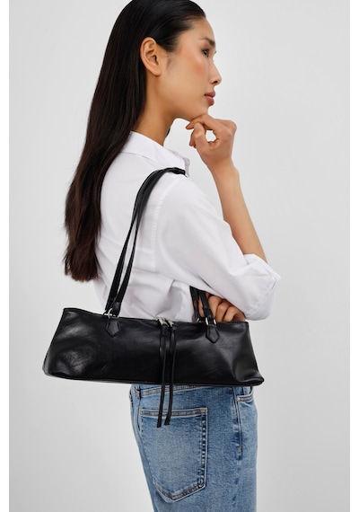Shule Bags Core Basic Baget Çanta Siyah