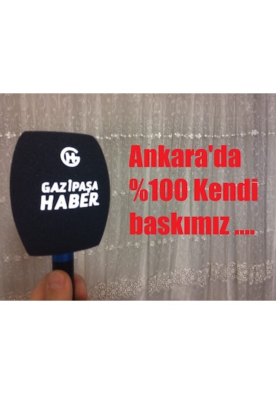 Tam Profesyonel Mikrofon Süngeri Logo Baskısı