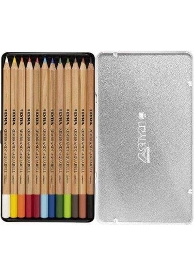 Lyra Rembrant Aquarel Boya Kalem Metal 12 Renk