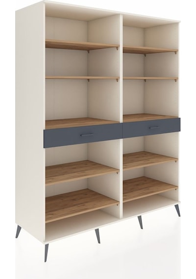 Kronos Gardrop 10 Raflı 2 Çekmeceli 176x59x221 Aytaşı-çam/antrasit Çam/antrasit Kronos Gardrop 10 Raflı 2 Çekmeceli 176x59x221 Aytaşı-çam/antrasit Çam/antrasit