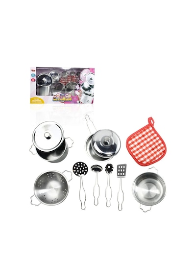 Atf-3815-6-1a Çelik Tencere Tava Set 11 Parça