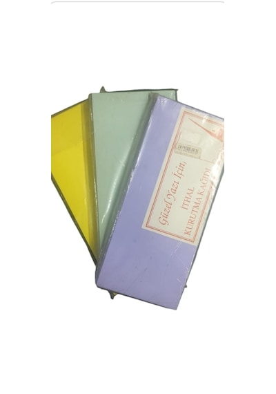 Kurutma Kağıdı 10x23 100'lü Sarı