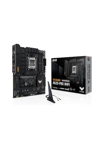 Asus TUF Gaming A620-Pro Wifi 6400 MHz (OC) RGB M.2 WiFi AM5 ATX DDR5 Anakart
