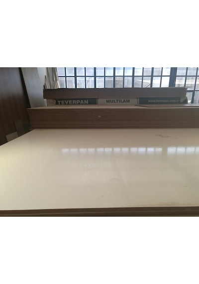 18 Mm P, Beyaz Mdf Dolap Içi Ek Raf-1Mm Bantlı-Raf Pimi Ücretsiz