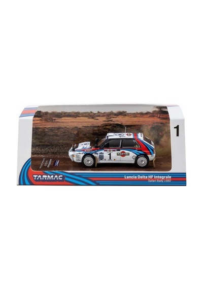 Eco Lounge 1/64 Lancia Delta Hf Integrale Safari Rally 1992 1
