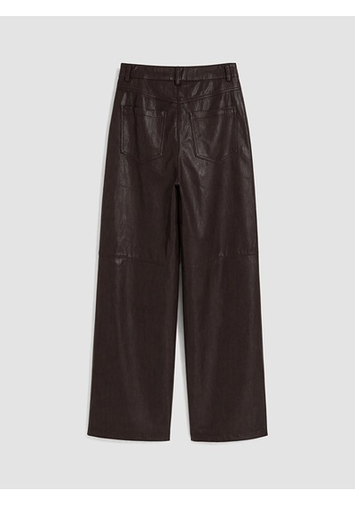 Lcw Vision Bordo Regular Fit Kadın Pantolon