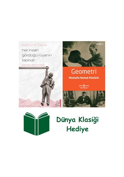 Her İnsan Gördüğü Rüyanın Tabiridir + Geometri + Dünya Klasiği Hediye