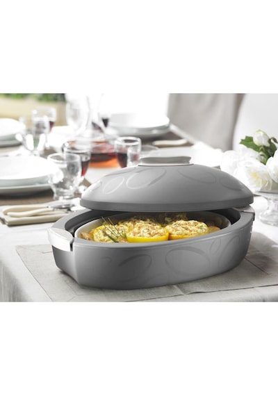Enjoy Tuttocaldo Termal Servis Kabı 4 Litre - Gri