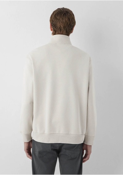 Mavi Yarı Fermuarlı Bej Erkek Sweatshirt M0s10278-70144