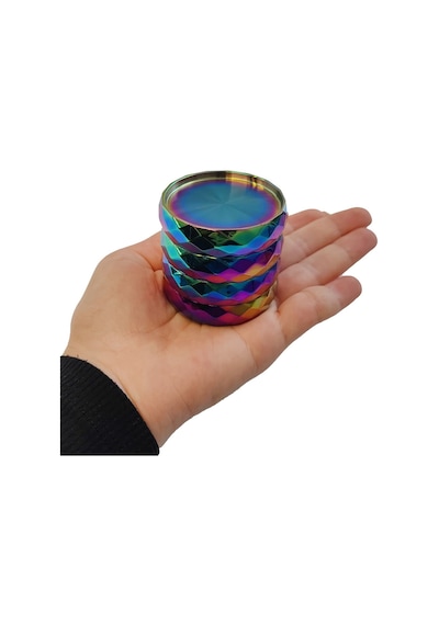 Multicolor 56 MM Grinder Herbal Öğütücüsü Parçalayıcı  Rb81ml