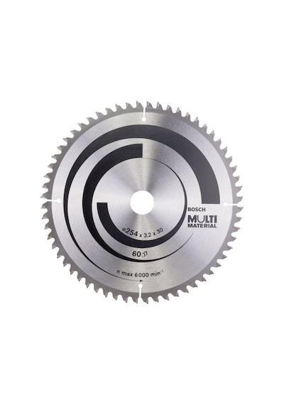Bosch MultiMaterial 254 x 30 MM 60 Diş Daire Testere Bıçağı - 2608640449