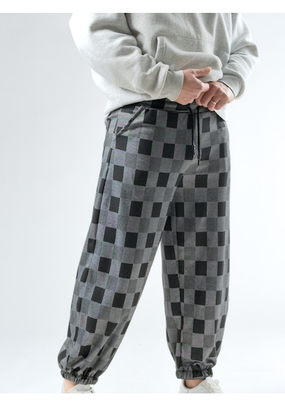 Cocopelli Dama Desenli Erkek Baggy Pantolon Coc2744 Desenli