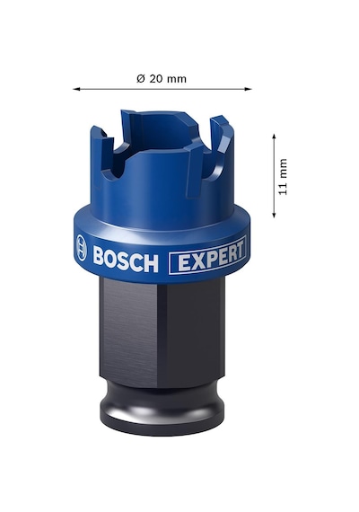 Bosch Expert Sheet Metal Delik Açma Testeresi 20 x 5 MM - 2608900491