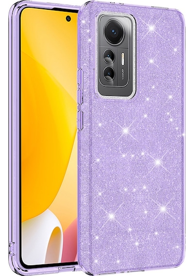 Xiaomi Mi 12 Lite Kılıf Zore Shining Simli Silikon Kılıf