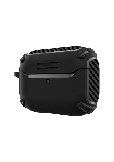 Apple Uyumlu AirPods  Pro Kılıf Sert Armor Karbon Görünüm A26