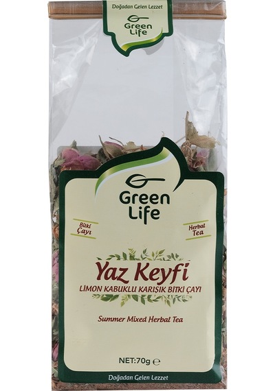 Green Life Yaz Keyfi Limonlu Karışık Bitki Çayı 70 G