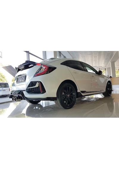 Autogp Honda Civic Fk7 Hb Dto Spoiler Siyah Boyalı 2016 / 2020