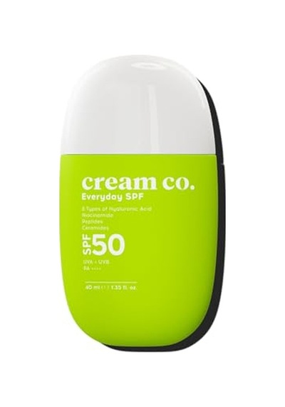 Ayrex Cream Co. Spf50 Güneş Koruyucu Krem, Leke Karşıtı Nemlendirici Aydınlatıcı, 40 Ml, Güneş Serumu