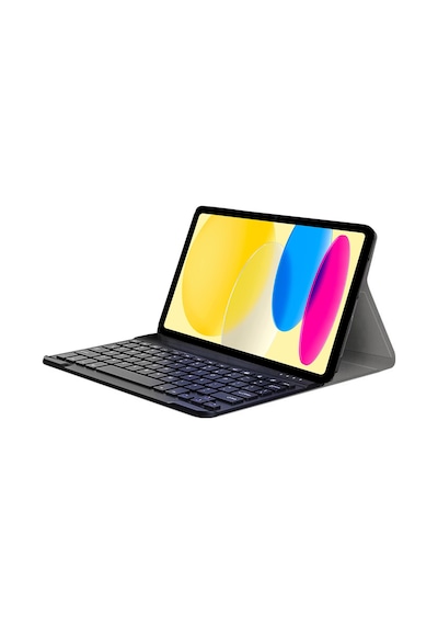 Apple Uyumlu iPad  10.Nesil 10.9 inç 2022 Bluetooth Klavyeli Standlı Kılıf BKK1