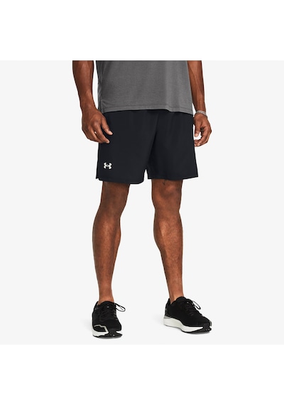 Under Armour Launch Erkek Siyah Şort Düz 1382620
