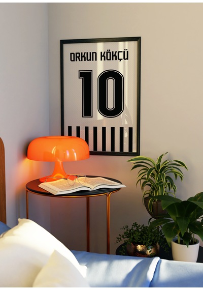 Orkun Kökçü 10 Yeni Poster Tablo Siyah Çerçeveli