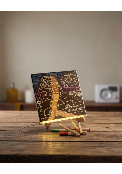 Led Işıklı Akrilik Yazı Tahtası Xuczışıklıyazıtahtası