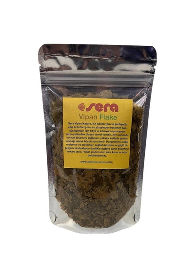 Vipan Large Flakes Pul Balık Yemi 100 Gram