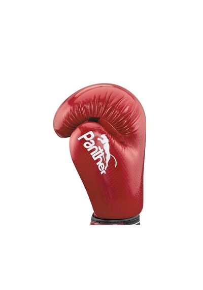 Green Hill Kırmızı Boks Eldiveni Panter Daire Desenli