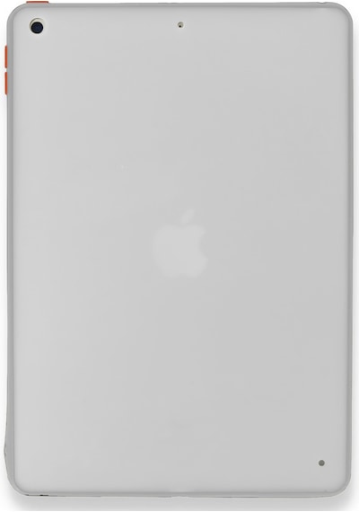 Apple Uyumlu iPad Air 2 9.7 Montreal Seri Silikon Tablet Kılıfı Beyaz Arka Kapak