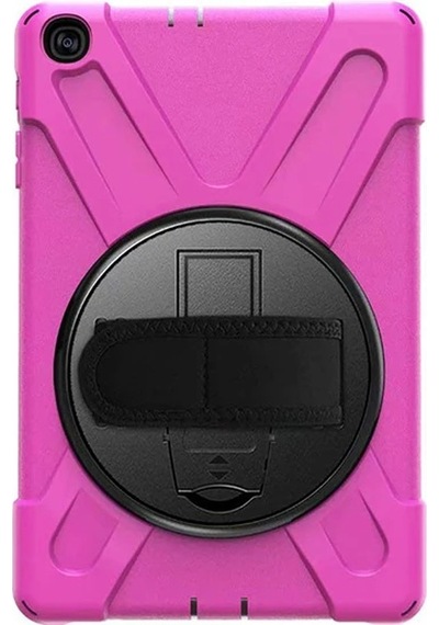Galaxy Uyumlu Tab A7 10.4 Sm-t500-t505-t507 Kılıf Shockproof 3 Katmanlı Standlı Zırh Kılıf Kalem Yerli- 5775 Tablet Kılıfı