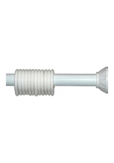 Prado Banyo Perde Askısı, Banyo Borusu 123 - 200cm Beyaz