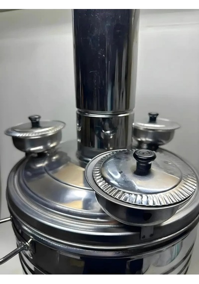 35 Litre Büyük Semaver 3 Demlik Yeri İmkanı