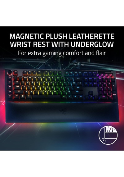Razer Blackwidow V4 Pro Yeşil Anahtar - Mekanik Oyun Klavyesi