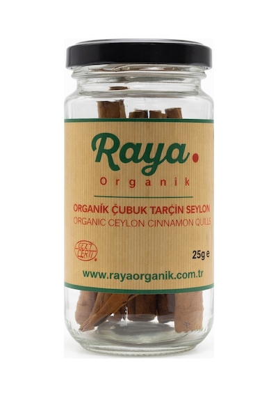 Organik Seylon Çubuk Tarçın 25 G