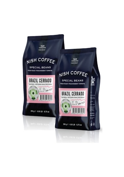 Nish Filtre Kahve Brazil Cerrado 2 x 250 G