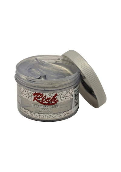 Rich 160 Cc Gümüş Titanyum Rölyef Pasta 5502