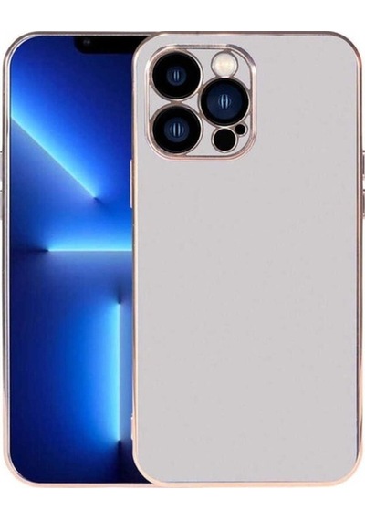 Apple Uyumlu iPhone 13 Pro Max Kılıf Zore Viyana Kapak Gümüş