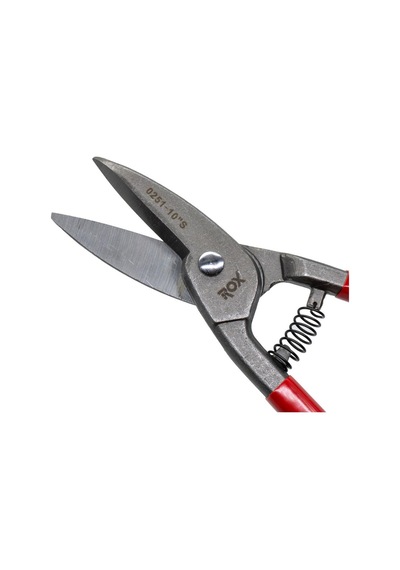Rox 0251 Sac Kesme Makası Yaylı 10" 250mm Düz Kesim