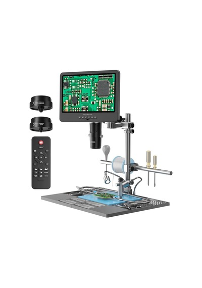 Andonstar Ad249s-m Plus 3 Lens Plus Stand Profesyonel Dijital Mikroskop
