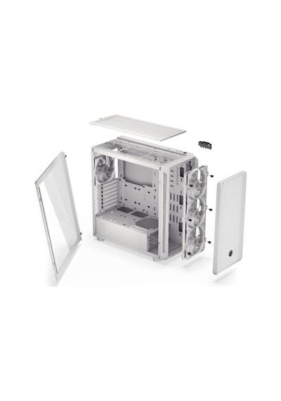 Arx 700 White Argb Mesh Temperli Cam Usb 3.2 Gen 2 Mid Tower Atx Gaming Kasa Ey2a017
