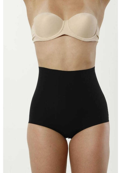Form Angel Kadın Siyah Lazer Kesim Slip Korse 2005 Siyah