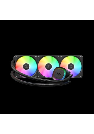 Gamdıas Aura Gl360 V2, 360mm, Rgb, 3 Fanlı, Cpu Sıvı Soğutma
