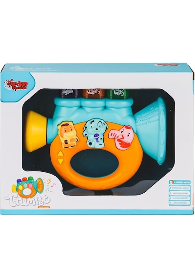 Jlg-855-37a Işıklı Ve Müzikli Trompet Bebek Pianosu -vardem Oyuncak