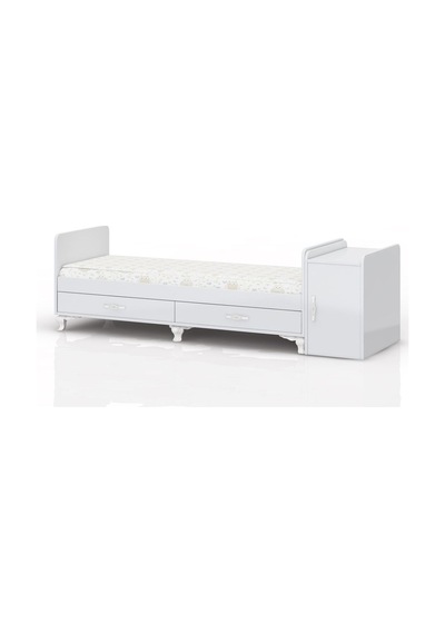 Mdf Korkuluklu, Anne Yanı, Sallanır, Dolaplı, Çekmeceli, Büyüyen, Karyola Olabilen, Beşik Beyaz Mdf Korkuluklu, Anne Yanı, Sallanır, Dolaplı, Çekmeceli, Büyüyen, Karyola Olabilen, Beşik Beyaz