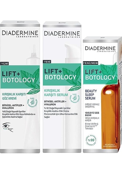 Diadermine Botology Gündüz Serumu + Gece Serumu + Göz Kremi