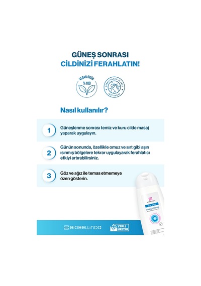 Güneş Sonrası Nemlendirici Losyon 200 Ml 2'li Set